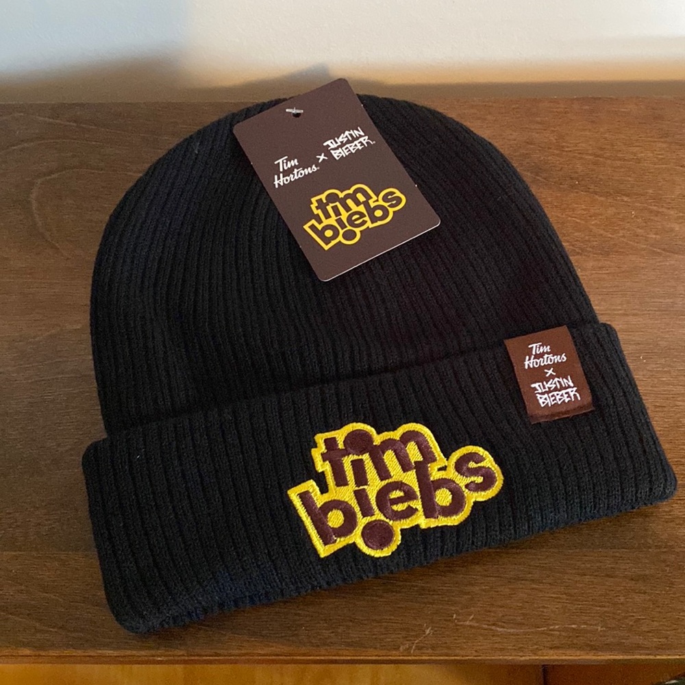 Justin Bieber beanie BNIB